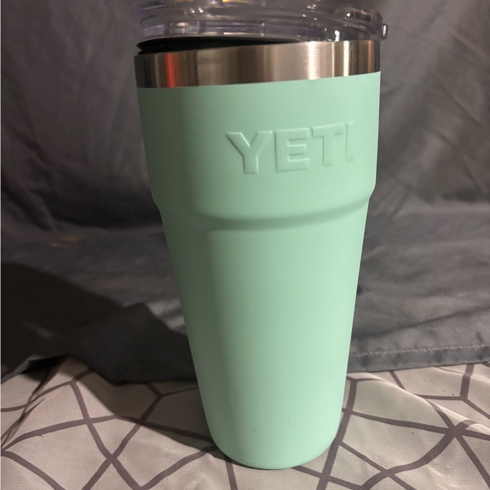 YETI Seafoam Travel Mug